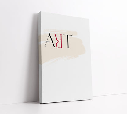Art Typography Wall Art Print