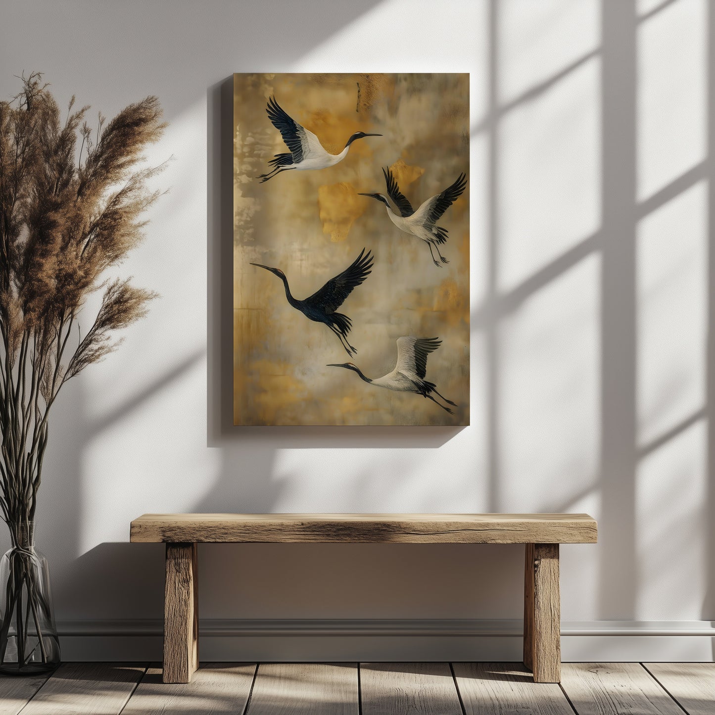 SOARING CRANES