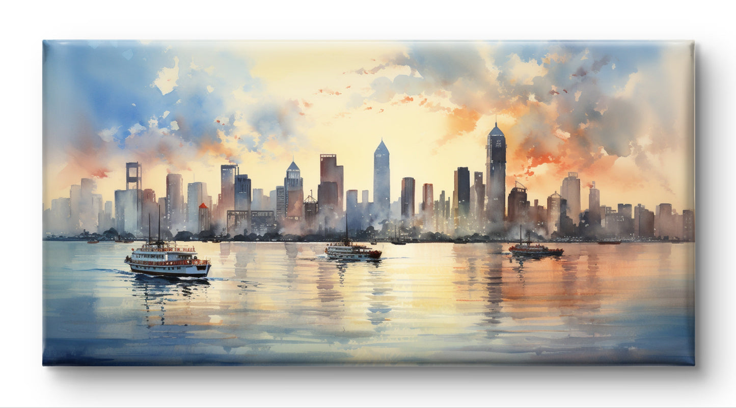 Bombay Skyline By Panoramic India