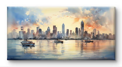 Bombay Skyline By Panoramic India