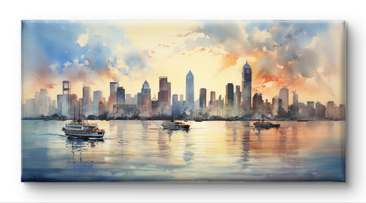 Bombay Skyline By Panoramic India