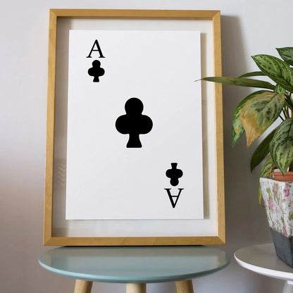 Ace Card Wall Frame