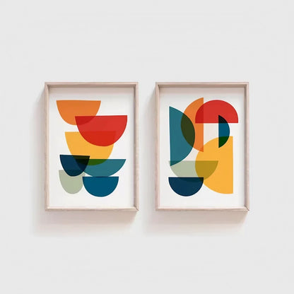 Artwork Colorful Wall Frame