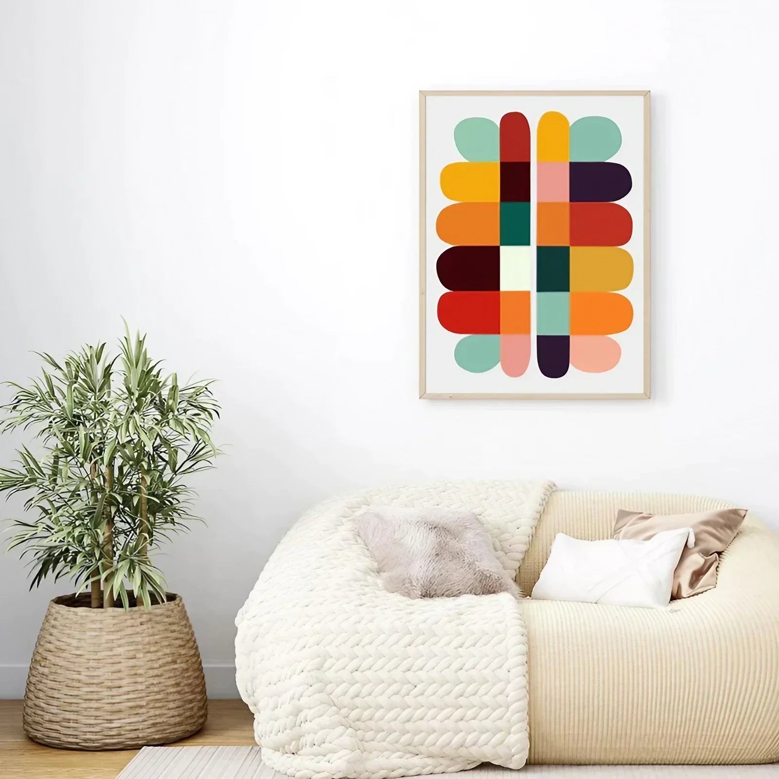 Fun Multicolored Gallery Large Bold Wall Frame