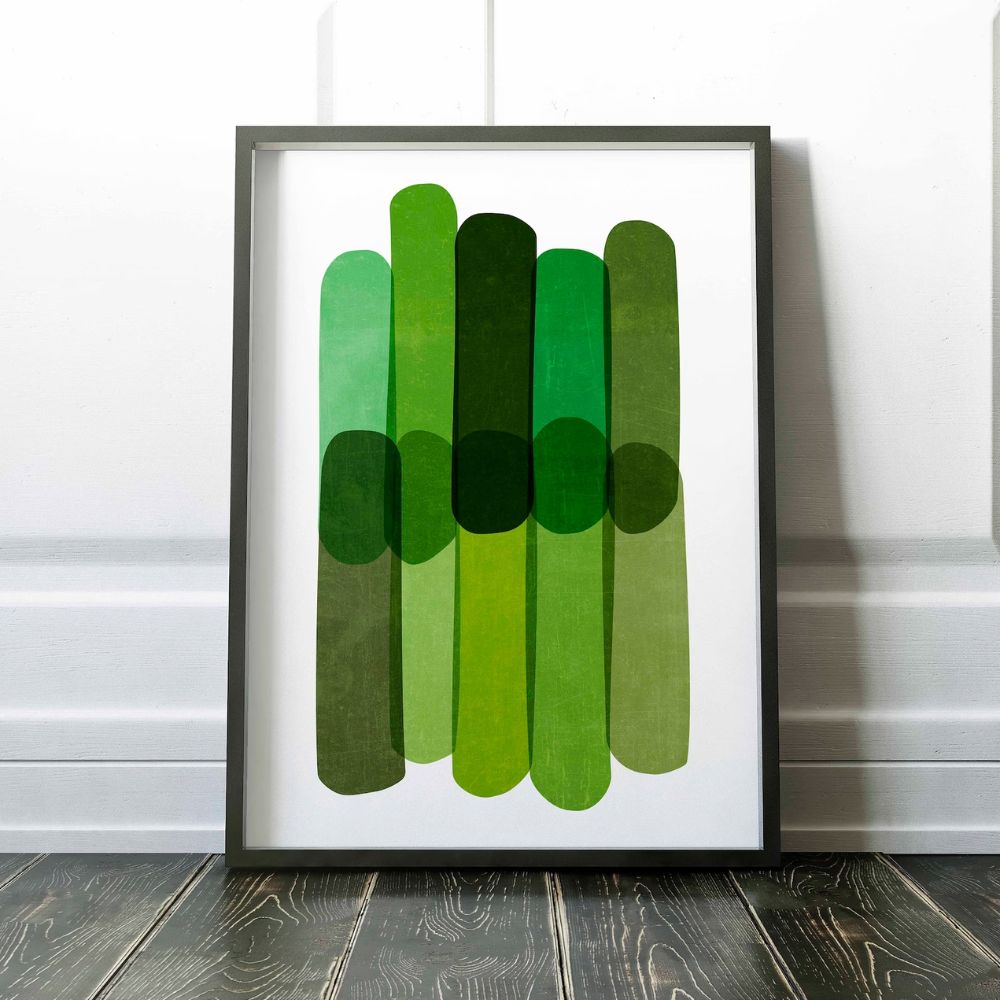 Cool Green Morden Wall Frame