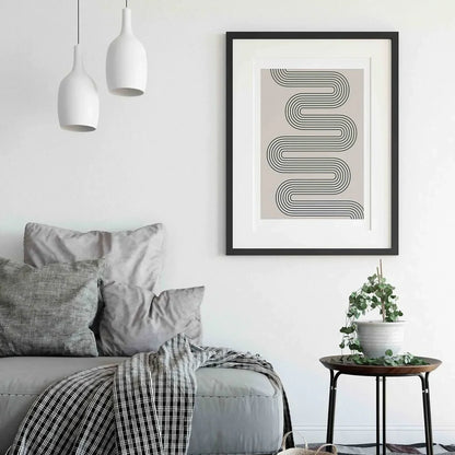 Neutral Morden Wall Frame