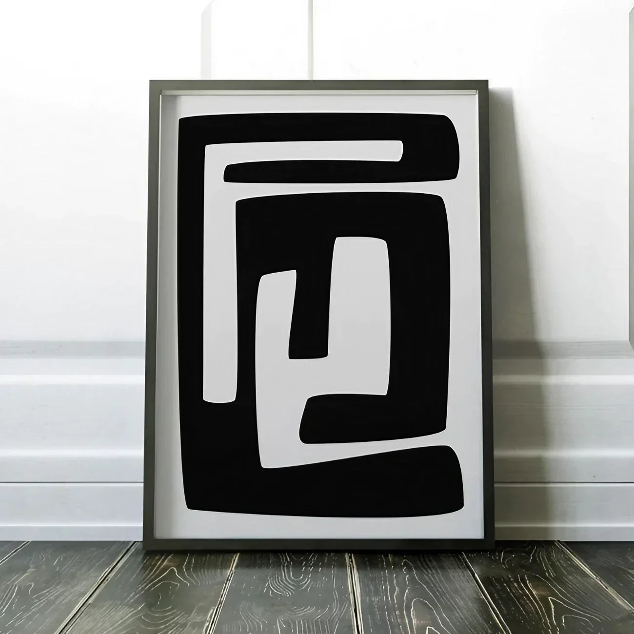 Abstract Botanical Bedroom Decor Printable Office Wall Frame