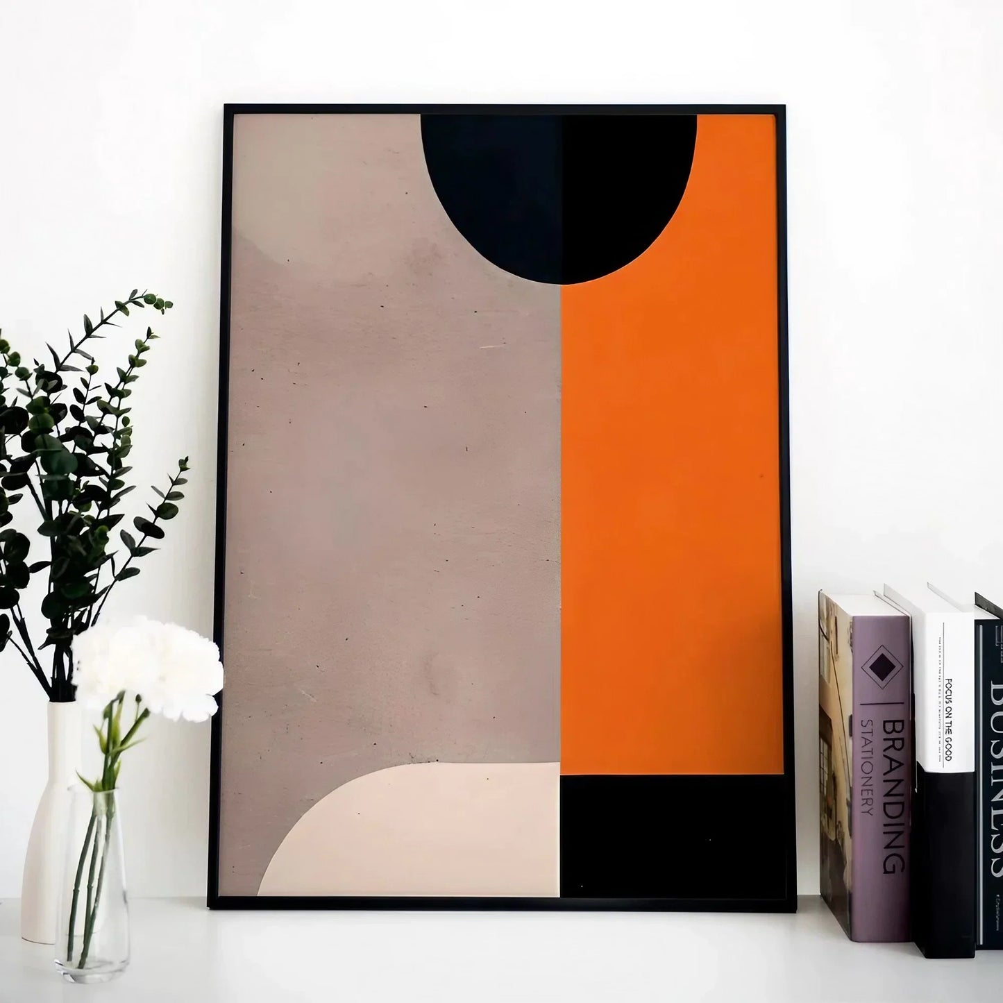 Geometrical 4 Color Minimalist Wall Frame