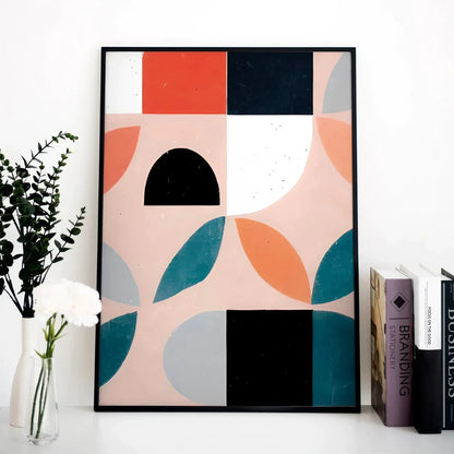 Geometrical Color Minimalist Wall Frame