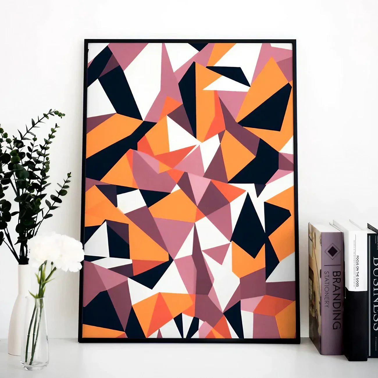 Geometrical Color Minimalist Wall Frame