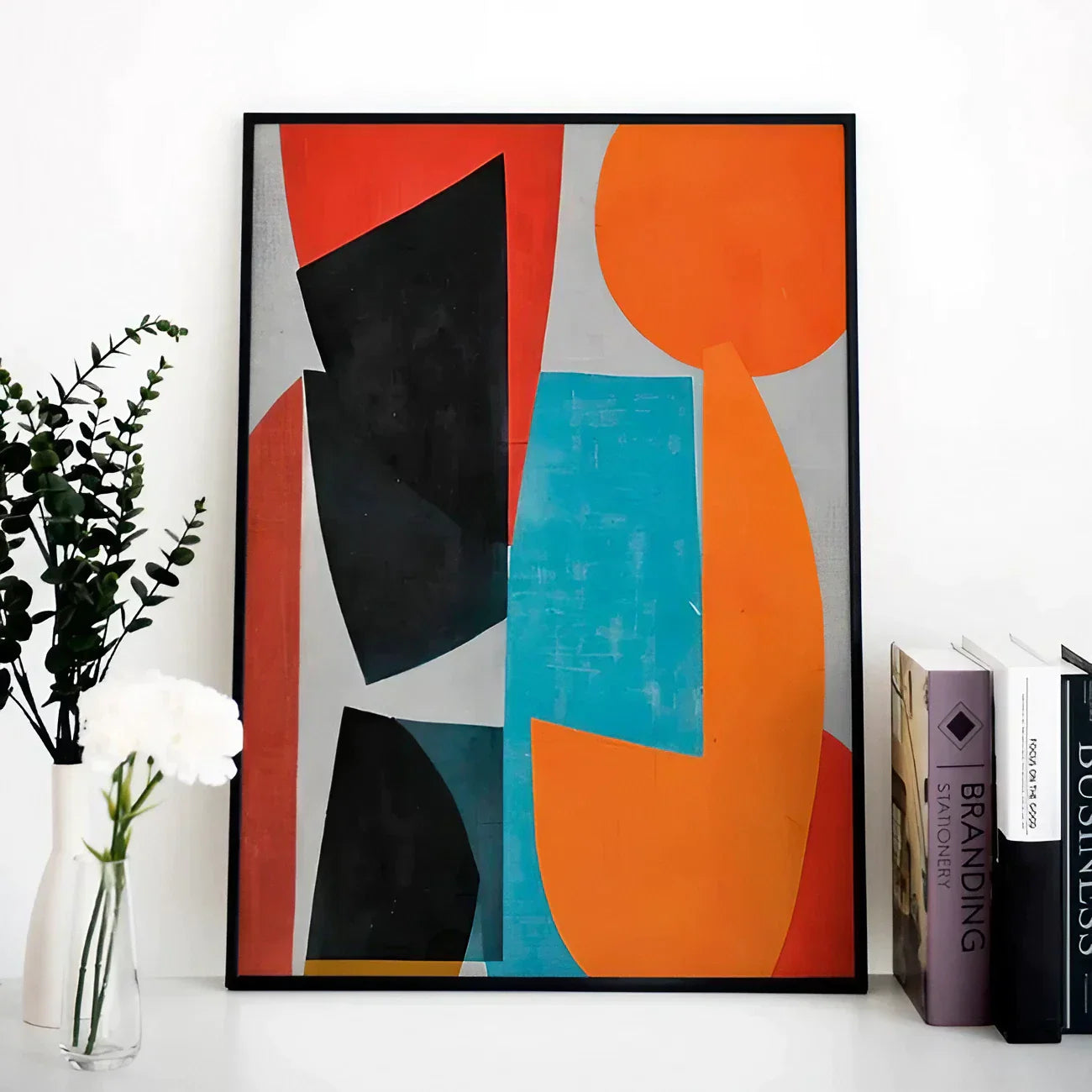 Geometrical Color  Minimalist Wall Frame