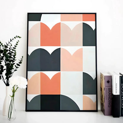 Geometrical 5 Color Minimalist Wall Frame