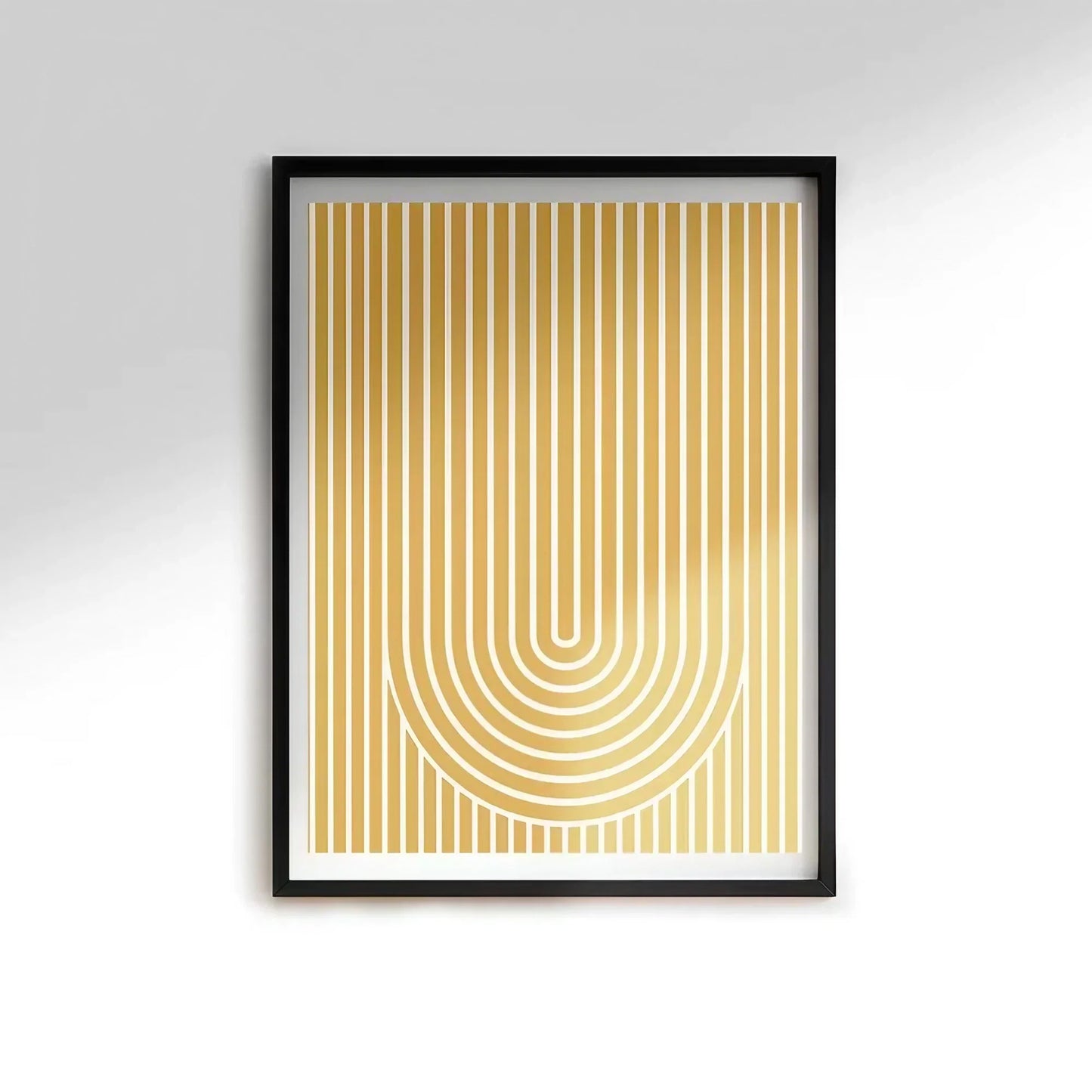 Mid Century Modern Wall Art Set of 3 Wall Frame