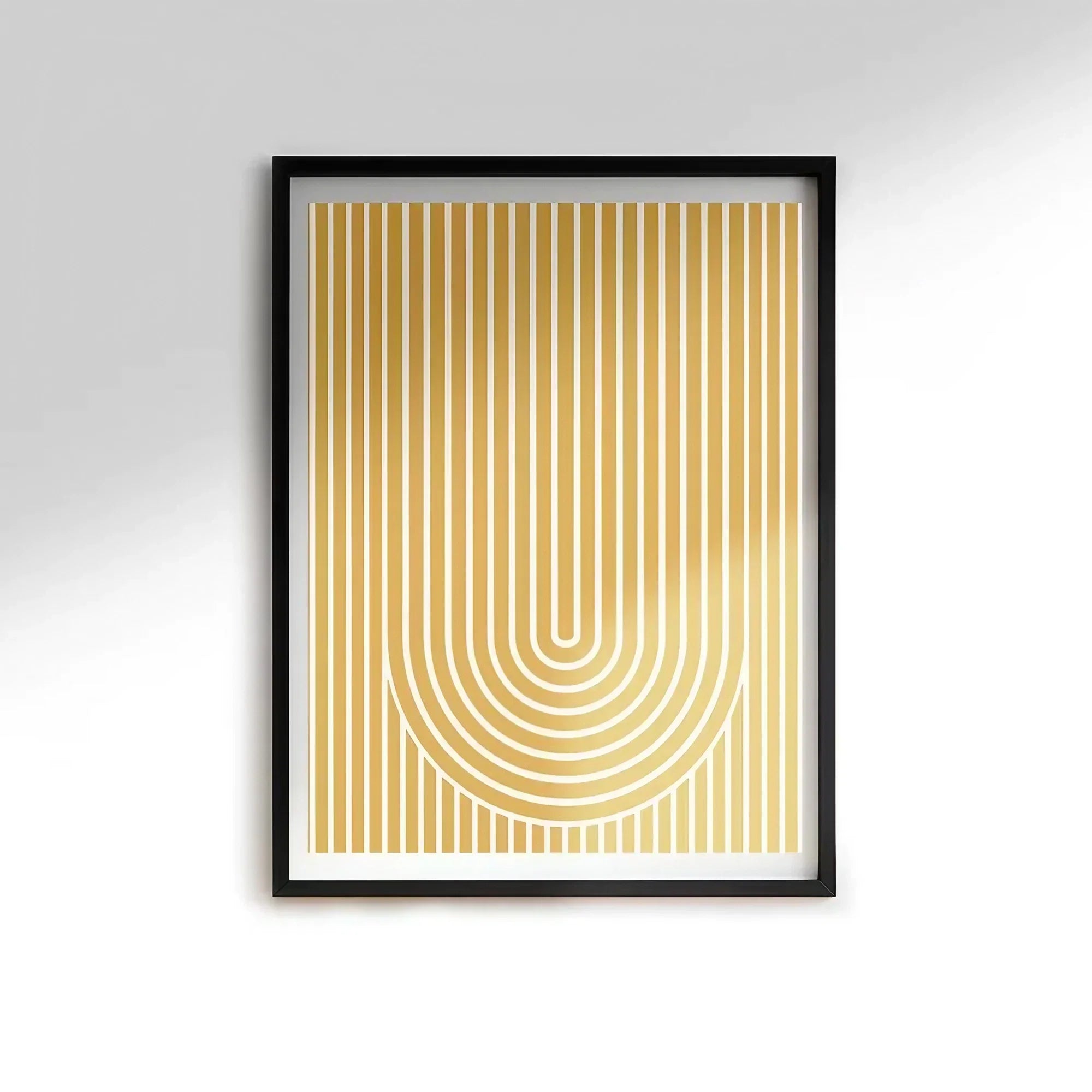 Mid Century Modern Wall Art Set of 3 Wall Frame