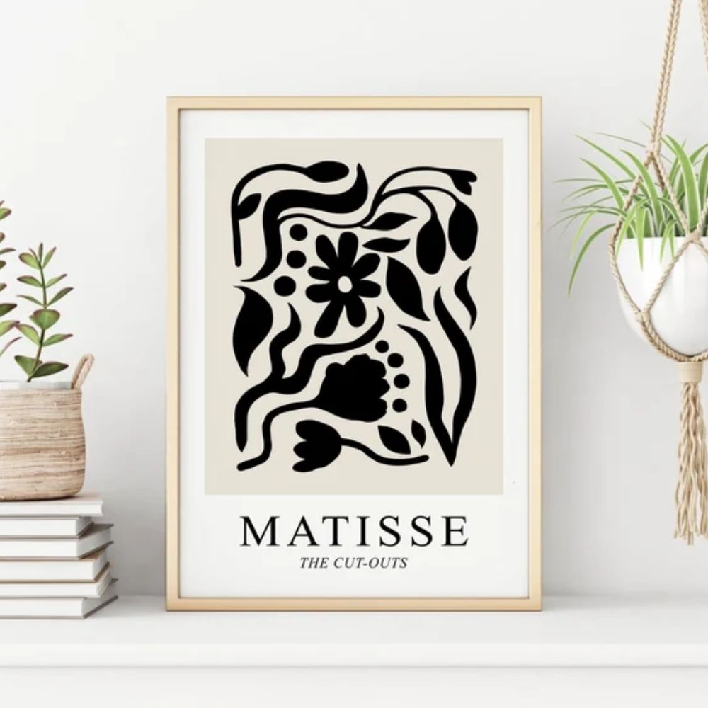 Black Beige Exhibition Wall Frame