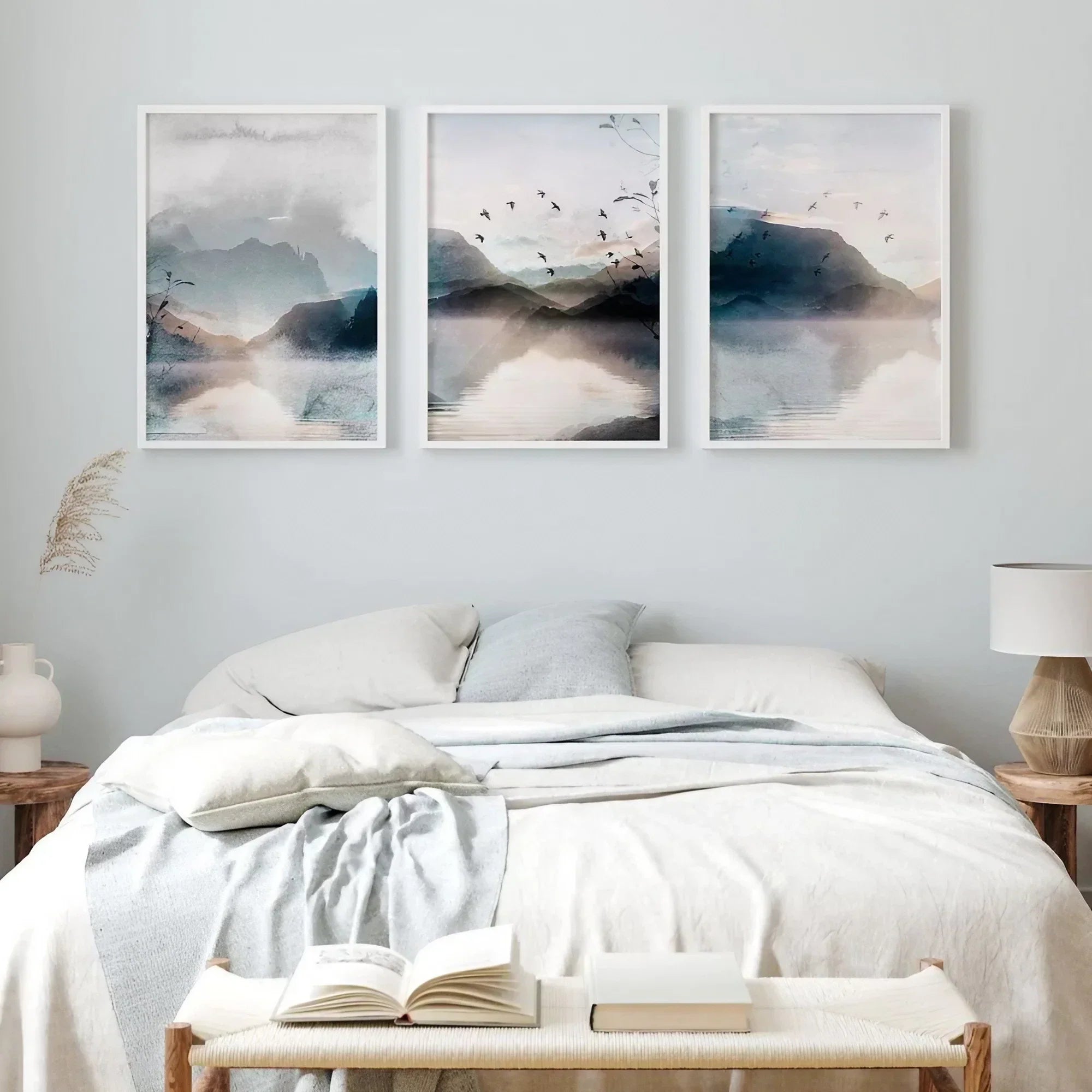 Landscape Set of 3 Wall Frame