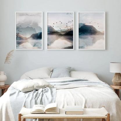 Landscape Set of 3 Wall Frame