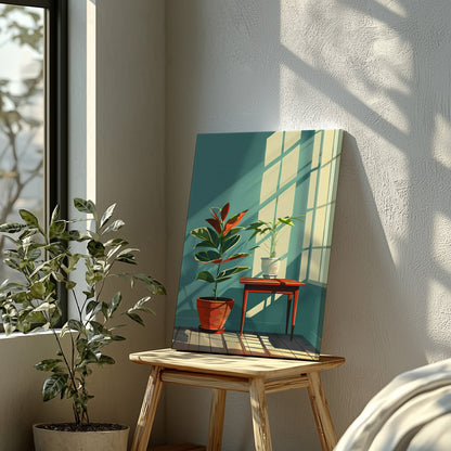 SUNLIT LEAF