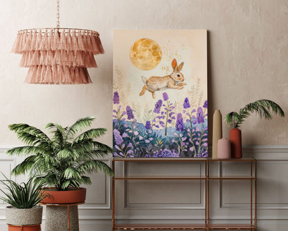 Bunny Kids Wall Art Print 2