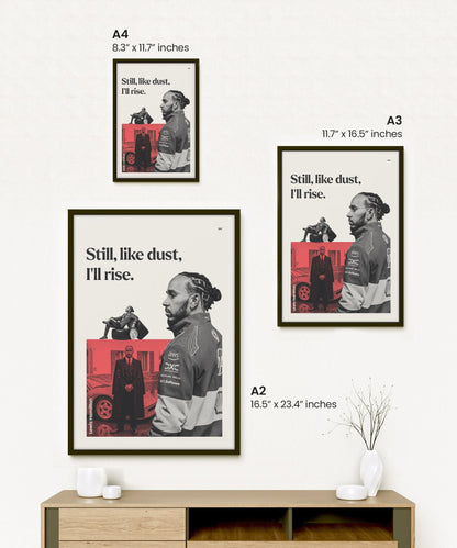 Lewis Hamilton Poster