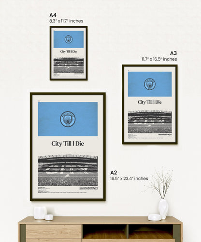 Manchester City FC Poster