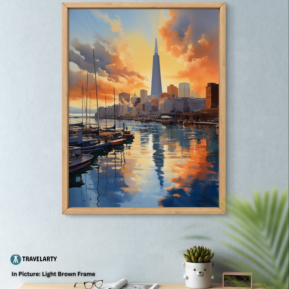 San Francisco Skyline by Californian Kaleidoscope