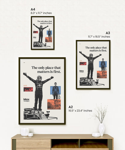Max Verstappen Poster