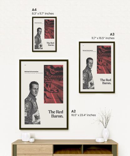 Michael Schumacher Poster