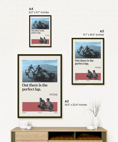 Ford v Ferrari Poster