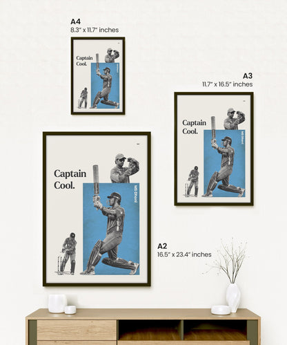 MS Dhoni Poster