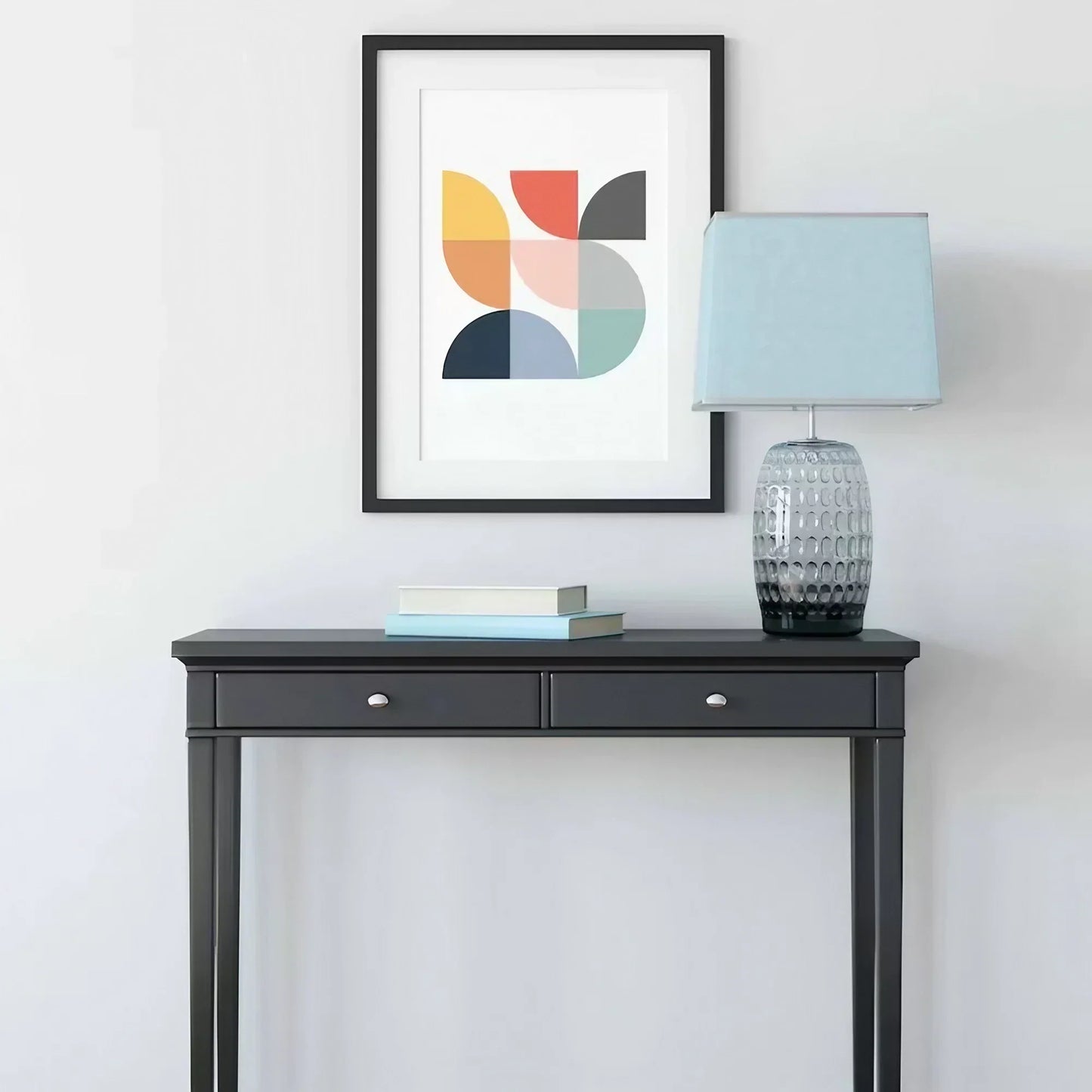 Mid Century Modern Geometric Colourful Scandinavian Wall Frame