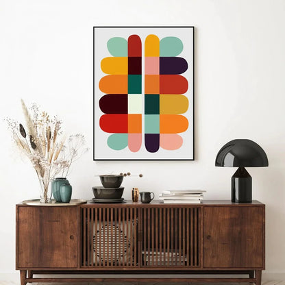 Fun Multicolored Gallery Large Bold Wall Frame