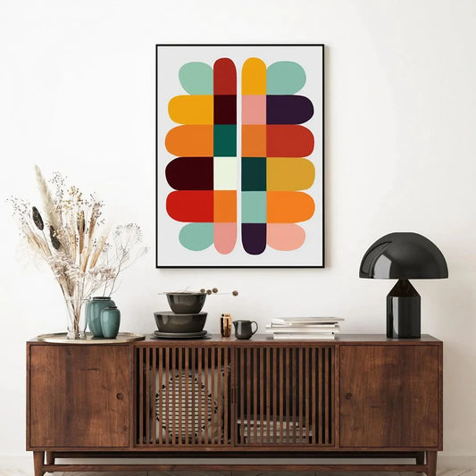 Fun Multicolored Gallery Large Bold Wall Frame