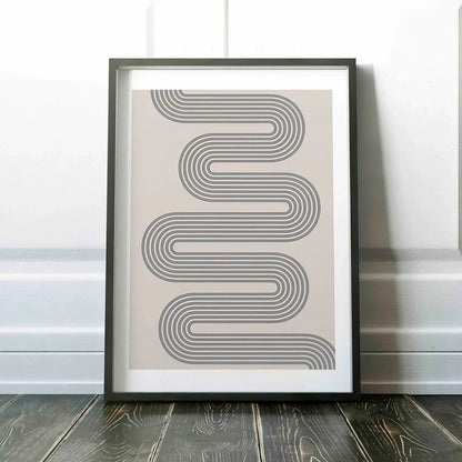 Neutral Morden Wall Frame