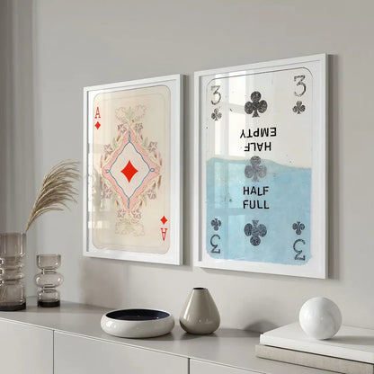 Trendy Retro Wall Art Set of 3 Wall Frame