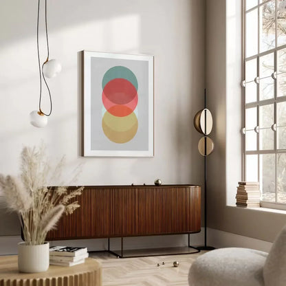 Scandinavian Morden Set of 2 Colorful Wall Frame