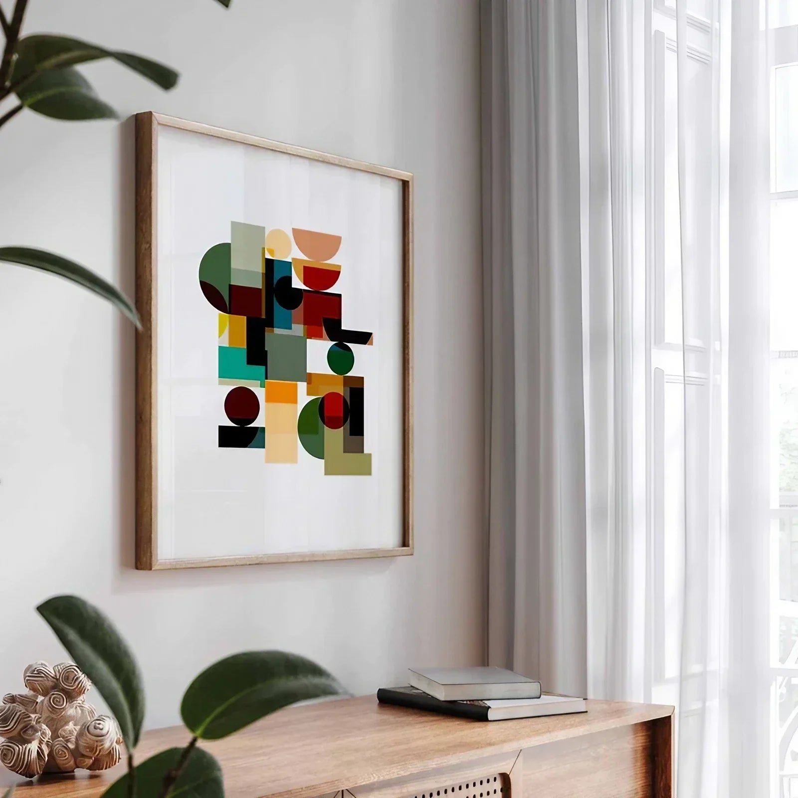 Color Block Art Extra Large Wall Frame