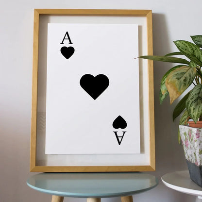 Ace Card Wall Frame