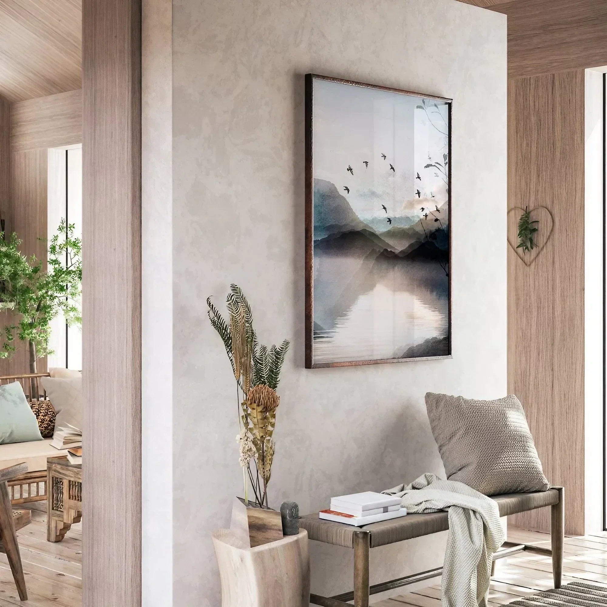 Landscape Set of 3 Wall Frame