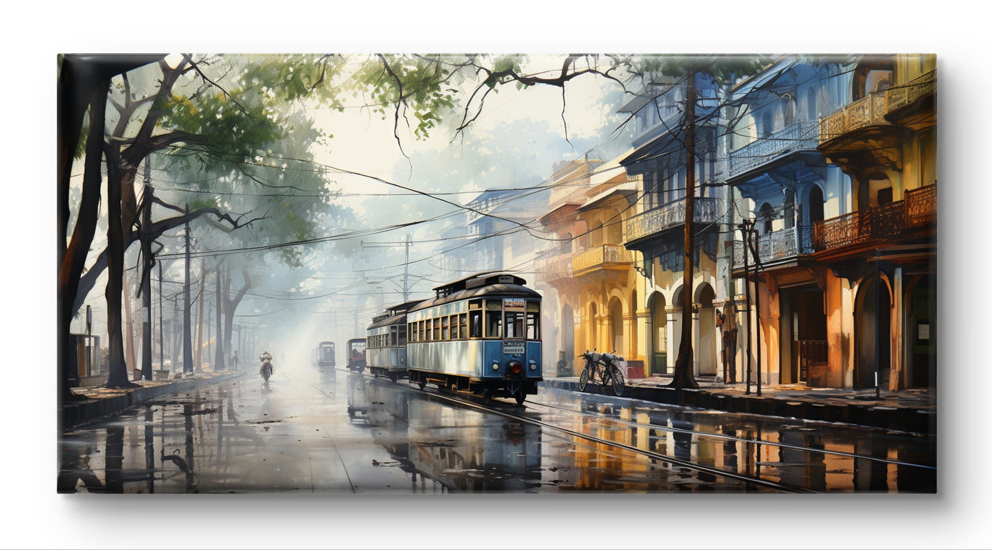 Calcutta Tram By Panoramic India