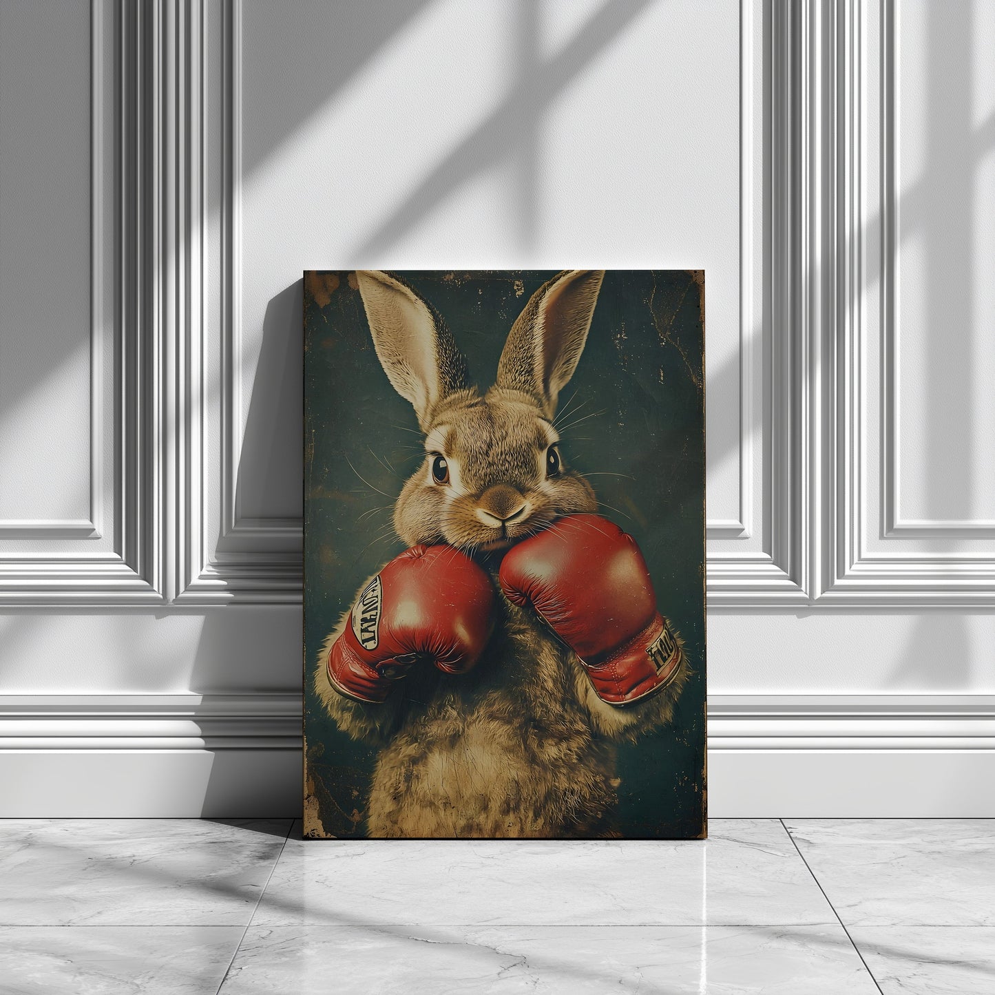 THE BOXING RABBIT