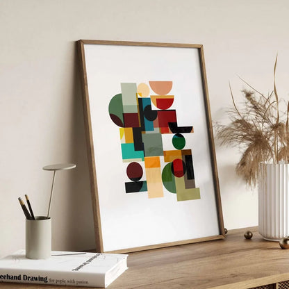Color Block Art Extra Large Wall Frame