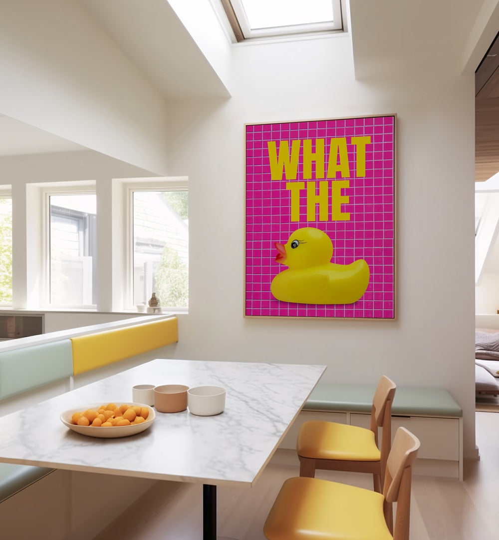 WHAT THE DUCK , QUOTES & TYPOGRAPHY POSTERS