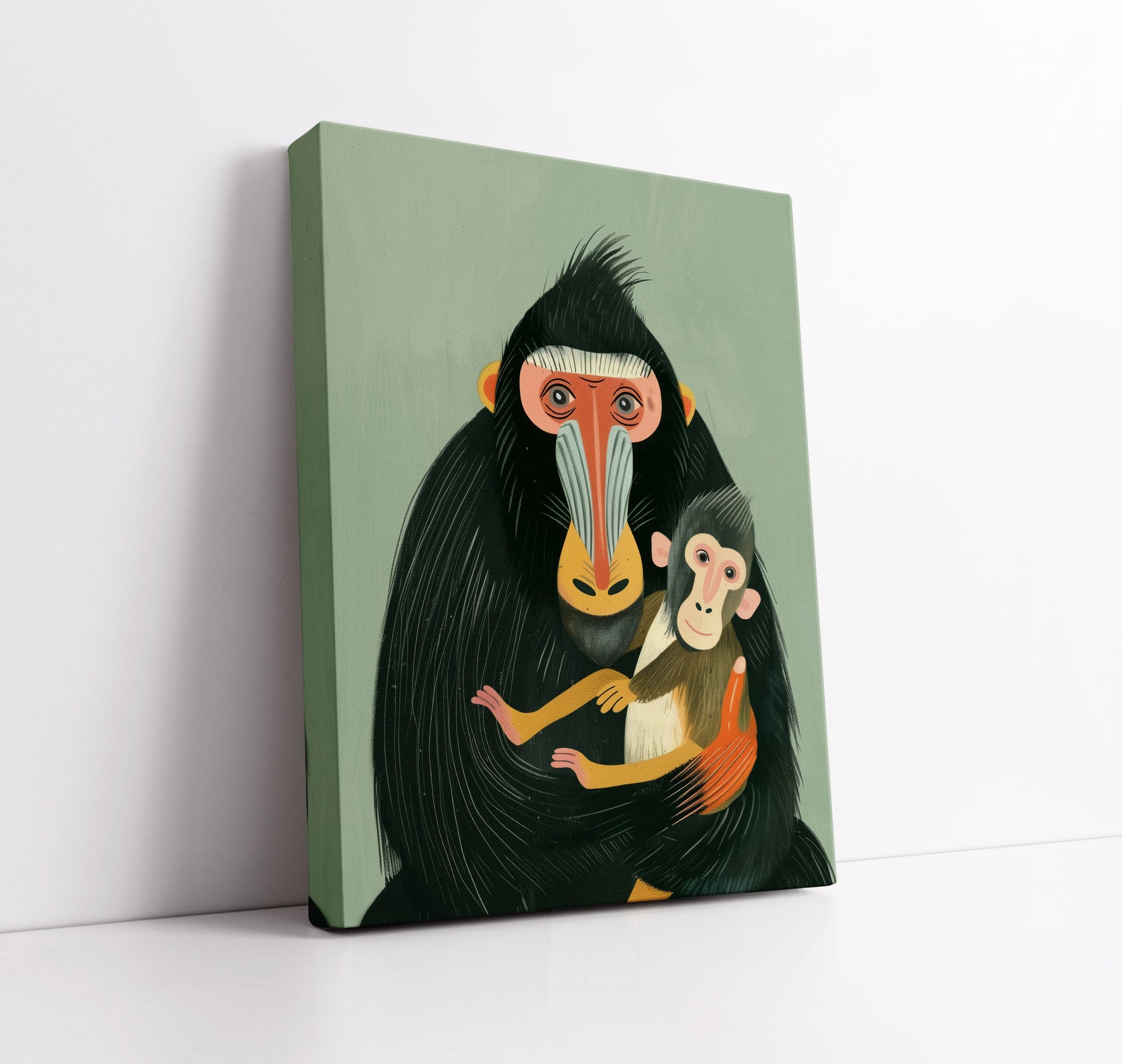 Cheeky Chimps Kids Wall Art Print