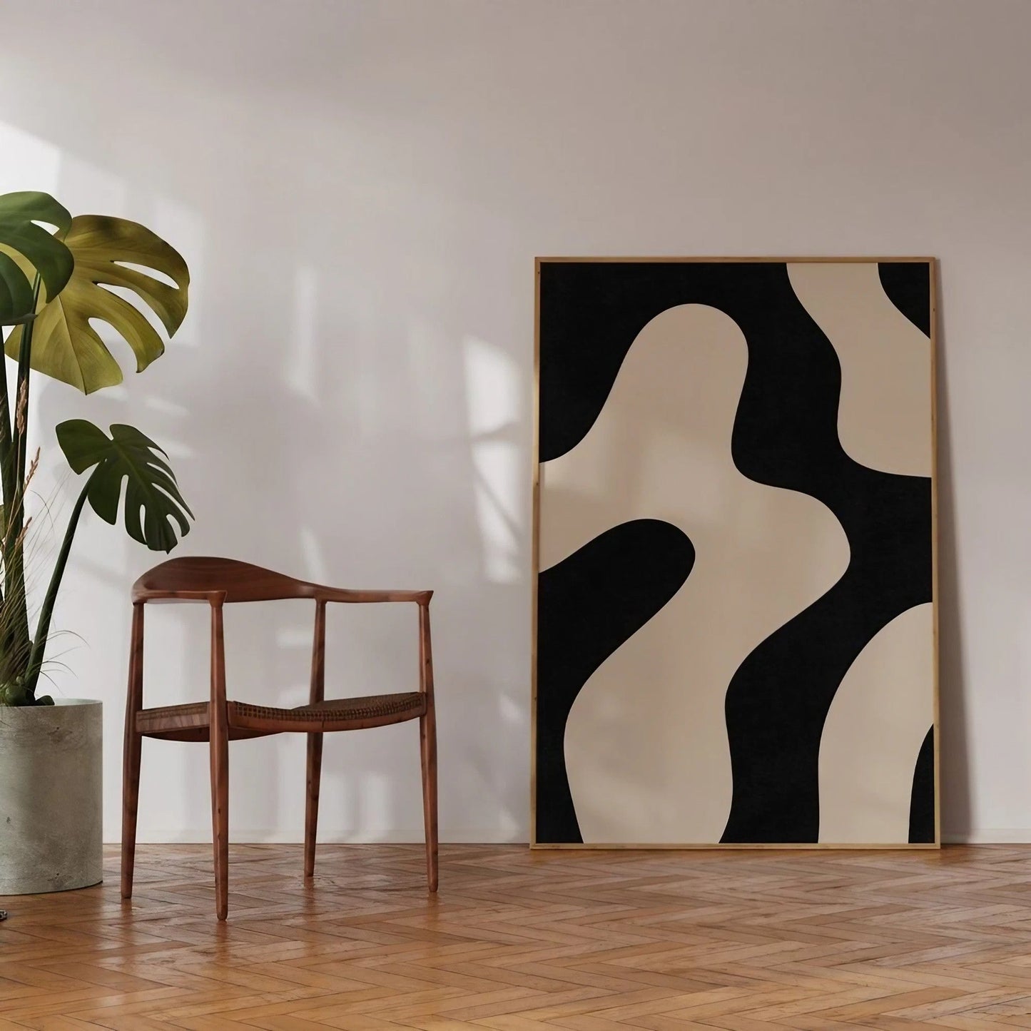 Mid Century Modern Wall Art Wall Frame