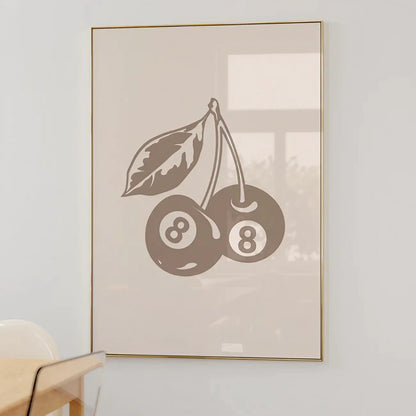 Brown Modern Wall Art Set of 3 Wall Frame