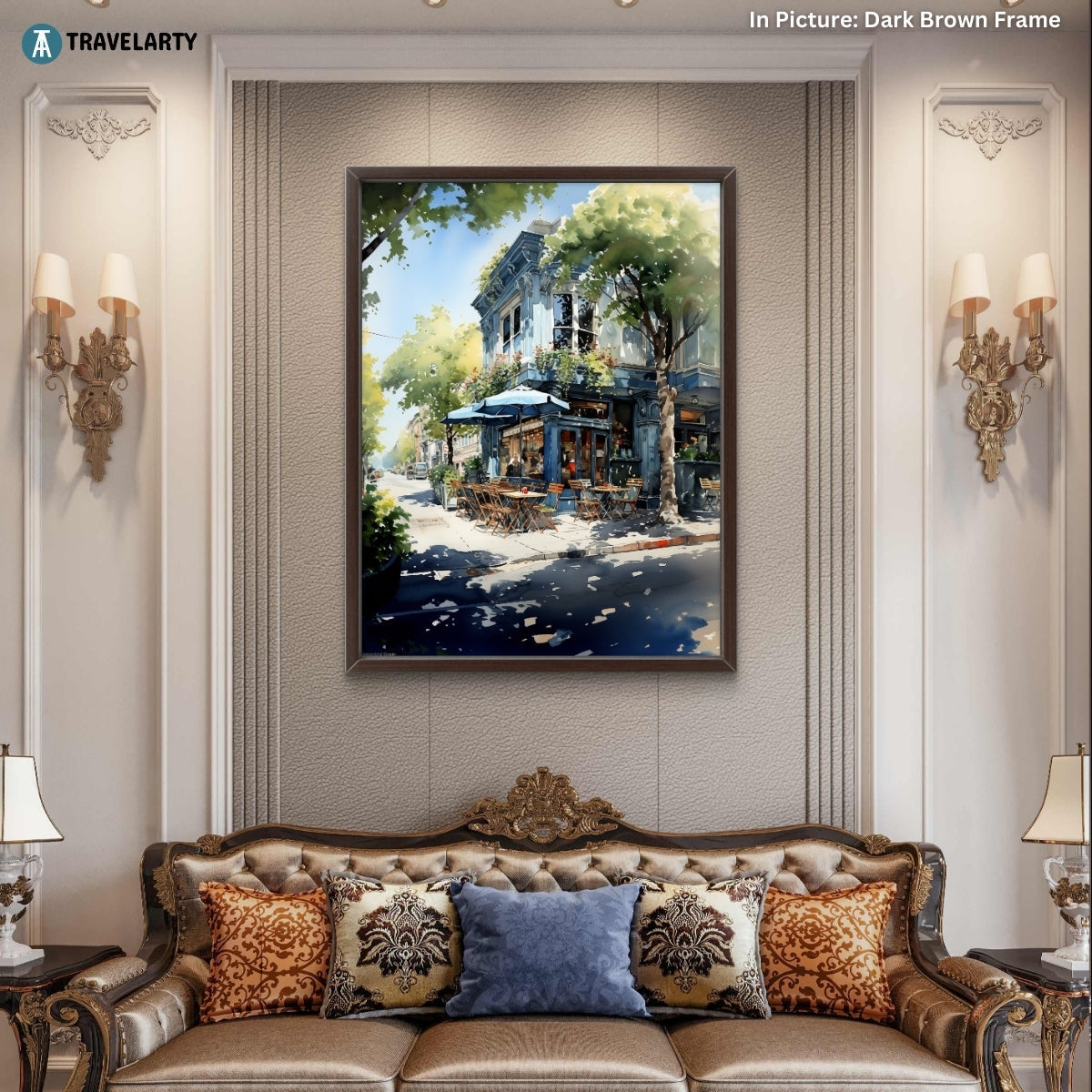 Corner Cafe Conversations by Californian Kaleidoscope