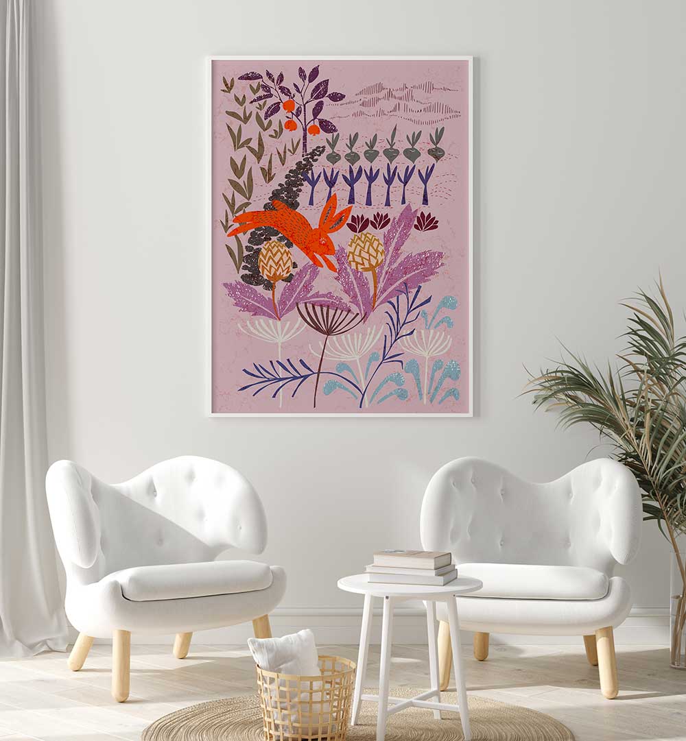 ARTICHOKE THIEF , FLORAL FLOWER PAINTINGS