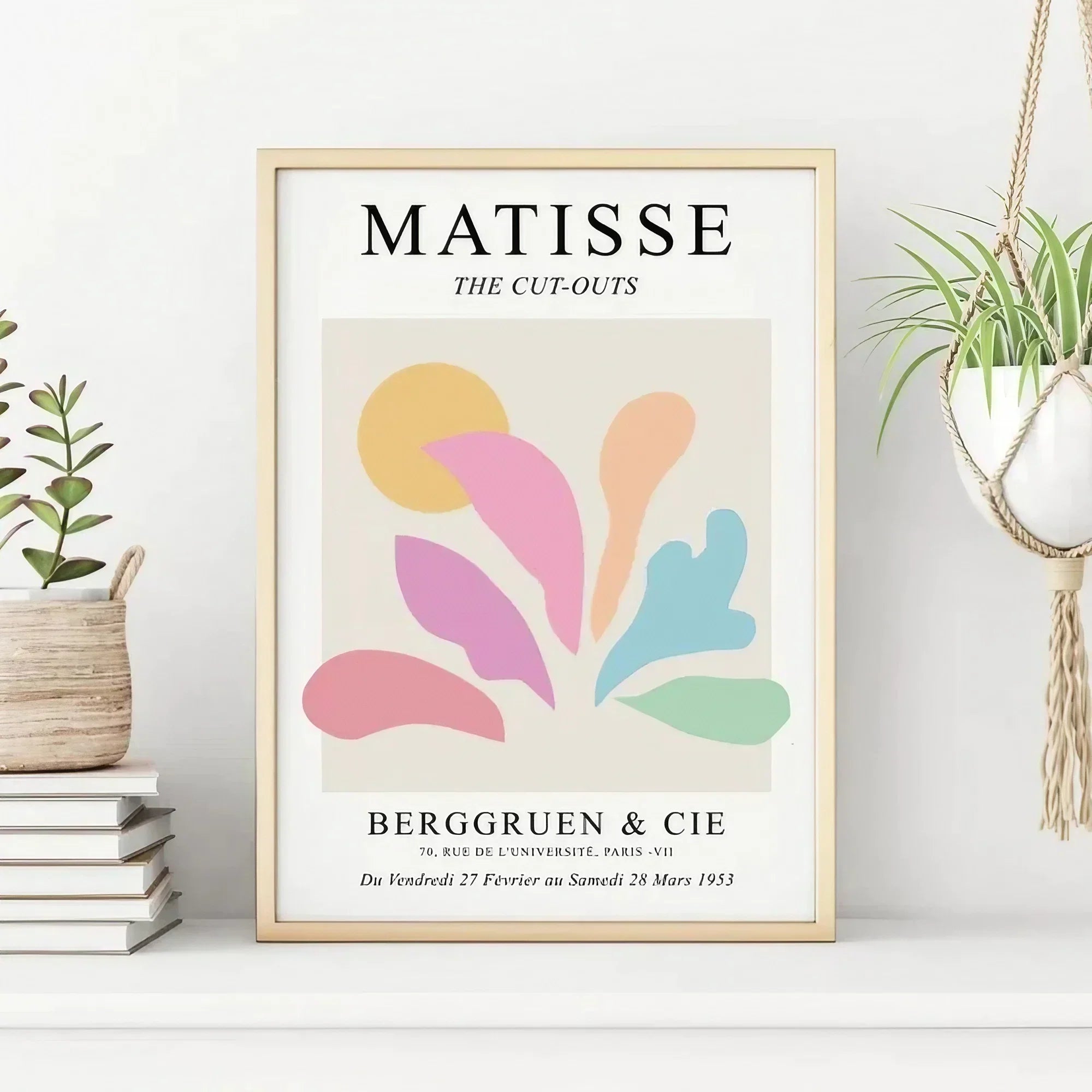 Colourful Floral Wall Frame