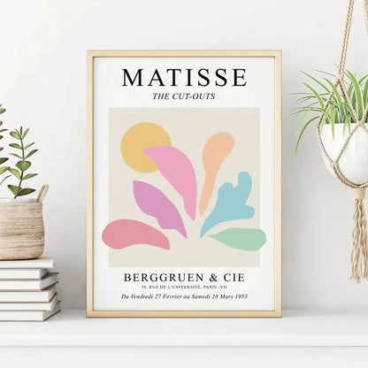 Colourful Floral Wall Frame